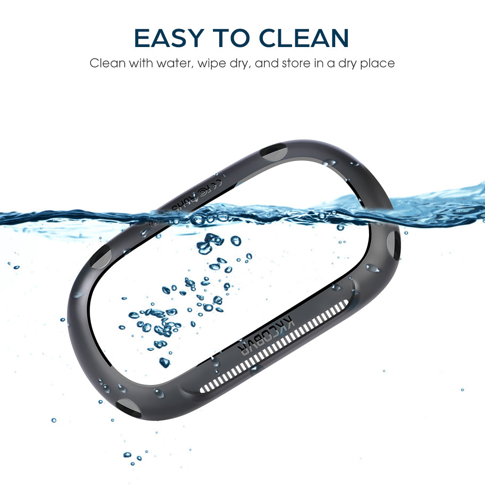 KKCOBVR S2 VR Shell Protective Cover Compatible with Meta/Oculus Quest 2 Accessories Can Play VR Outdoors on Cloudy Days
