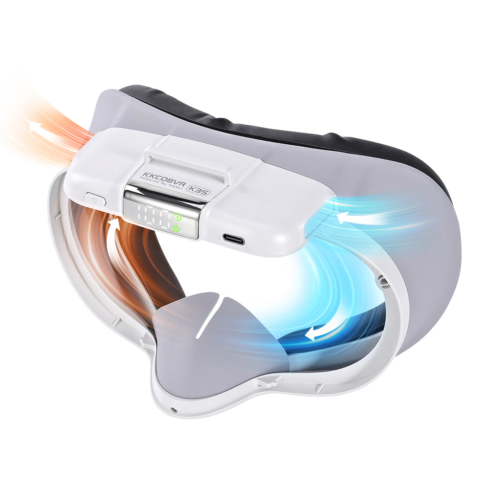 KKCOBVR K3S Facial Interface Fan Relieve Lens Fogging Only