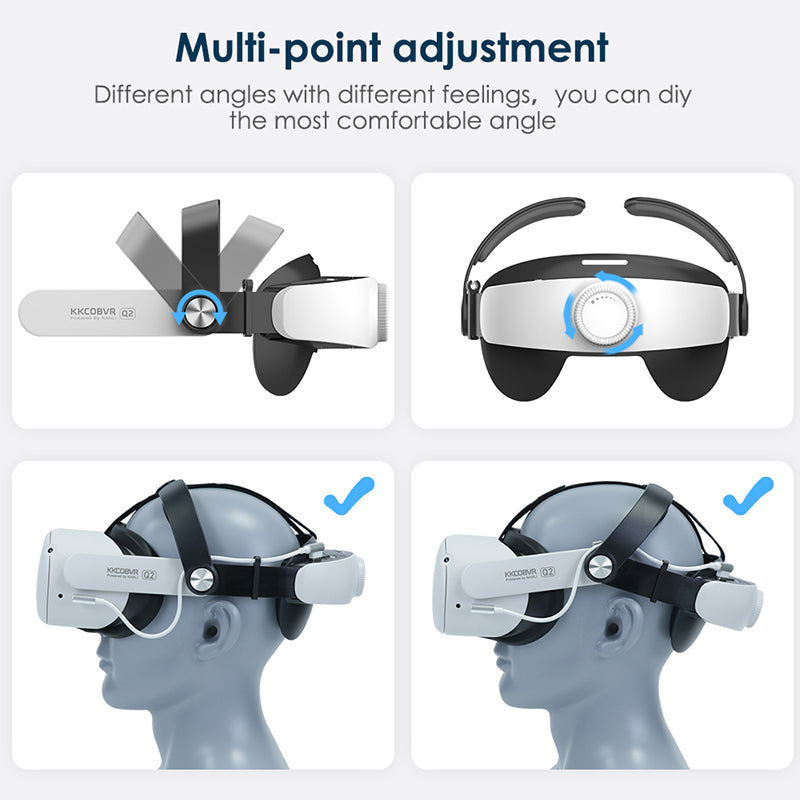 Q2  Elite Head Strap With Battery For Quest2