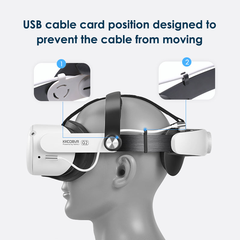 Q2  Elite Head Strap With Battery For Quest2